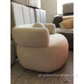 Cadeira moderna da sala de estar Terryfabricupholsteredhomefurnits